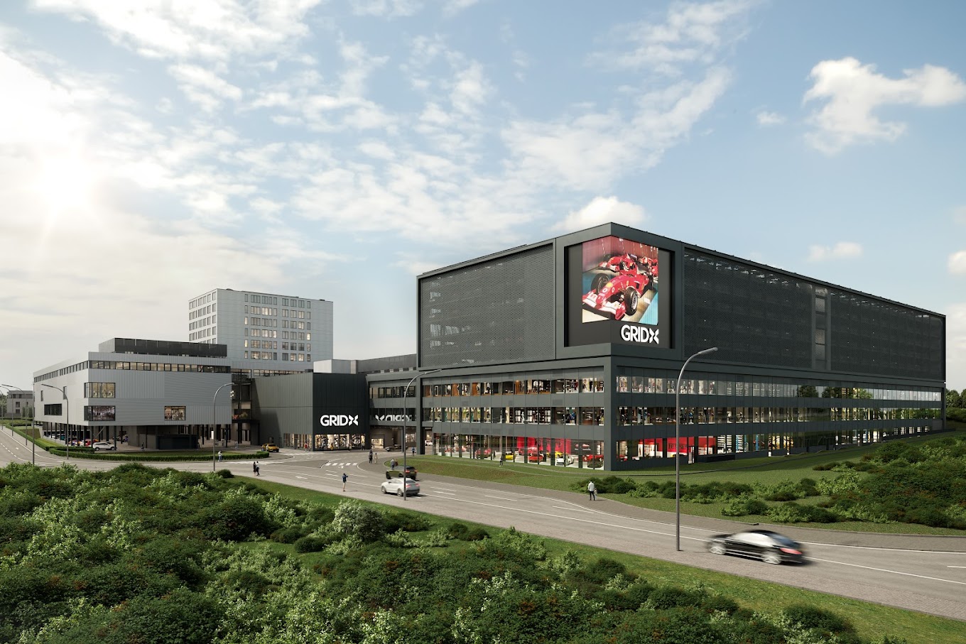 GRIDX Multi‑Experience‑Zentrum, Luxemburg